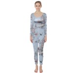 Shabby Chic Long Sleeve Catsuit