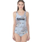 Shabby Chic One Piece Swimsuit