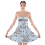 Shabby Chic Strapless Bra Top Dress