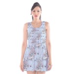 Shabby Chic Scoop Neck Skater Dress