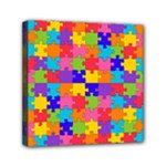 Autism Jigsaw Puzzle Mini Canvas 6  x 6  (Stretched)