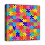 Autism Jigsaw Puzzle Mini Canvas 8  x 8  (Stretched)