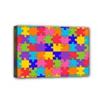 Autism Jigsaw Puzzle Mini Canvas 6  x 4  (Stretched)