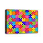 Autism Jigsaw Puzzle Mini Canvas 7  x 5  (Stretched)