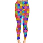 Autism Jigsaw Puzzle Leggings 