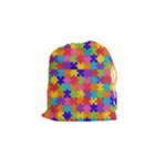 Autism Jigsaw Puzzle Drawstring Pouch (Small)