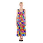 Autism Jigsaw Puzzle Full Print Maxi Dress