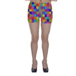 Autism Jigsaw Puzzle Skinny Shorts