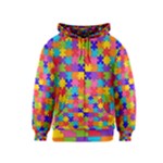 Autism Jigsaw Puzzle Kids  Zipper Hoodie