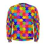 Autism Jigsaw Puzzle Men s Sweatshirt