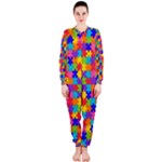 Autism Jigsaw Puzzle OnePiece Jumpsuit (Ladies)