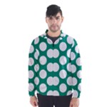 Emerald Green Polkadot Wind Breaker (Men)