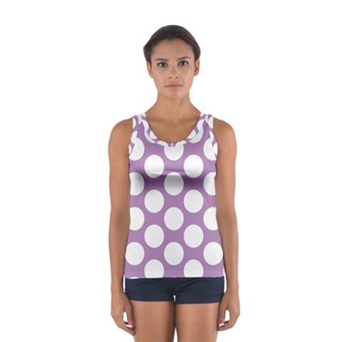 Lilac Polkadot Tops from ArtsNow.com