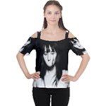 Bloody eyes Women s Cutout Shoulder Tee