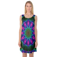 Sleeveless Satin Nightdress 