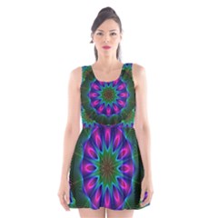 Scoop Neck Skater Dress 