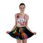 Crystal Rainbow, Abstract Winds Of Love  Mini Skirts