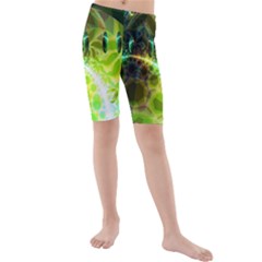 Kids  Mid Length Swim Shorts 