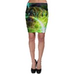 Dawn Of Time, Abstract Lime & Gold Emerge Bodycon Skirts