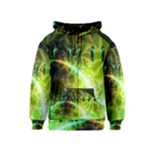 Dawn Of Time, Abstract Lime & Gold Emerge Kids Zipper Hoodie Dawn Of Time, Abstract Lime & Gold Emerge Kids Zipper Hoodie