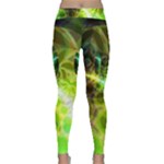 Dawn Of Time, Abstract Lime & Gold Emerge Yoga Leggings Dawn Of Time, Abstract Lime & Gold Emerge Yoga Leggings