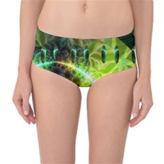 Mid-Waist Bikini Bottoms 