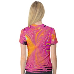 V-Neck Sport Mesh T-Shirt 