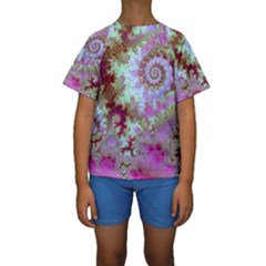 Kids  Short Sleeve Swimwear 