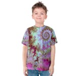 Raspberry Lime Delighraspberry Lime Delight, Abstract Ferris Wheel Kid s Cotton Tee Raspberry Lime Delighraspberry Lime Delight, Abstract Ferris Wheel Kid s Cotton Tee