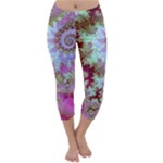 Raspberry Lime Delighraspberry Lime Delight, Abstract Ferris Wheel Capri Winter Leggings Raspberry Lime Delighraspberry Lime Delight, Abstract Ferris Wheel Capri Winter Leggings