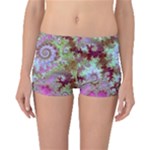 Raspberry Lime Delighraspberry Lime Delight, Abstract Ferris Wheel Boyleg Bikini Bottoms