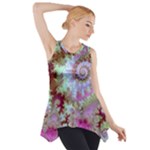 Raspberry Lime Delighraspberry Lime Delight, Abstract Ferris Wheel Side Drop Tank Tunic Raspberry Lime Delighraspberry Lime Delight, Abstract Ferris Wheel Side Drop Tank Tunic