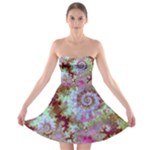 Raspberry Lime Delighraspberry Lime Delight, Abstract Ferris Wheel Strapless Dresses Raspberry Lime Delighraspberry Lime Delight, Abstract Ferris Wheel Strapless Dresses