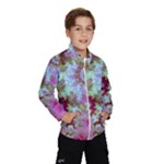 Raspberry Lime Delighraspberry Lime Delight, Abstract Ferris Wheel Wind Breaker (Kids)