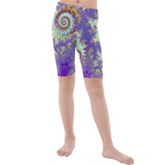 Kids  Mid Length Swim Shorts 