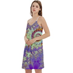Mini Camis Dress With Pockets 