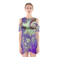Shoulder Cutout One Piece Dress 