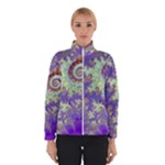 Sea Shell Spiral, Abstract Violet Cyan Stars Winterwear Sea Shell Spiral, Abstract Violet Cyan Stars Winterwear