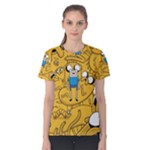 Adventure Time Cover Women s Cotton Tee