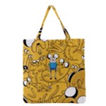 Adventure Time Cover Grocery Tote Bag