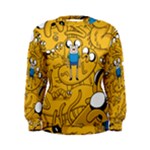 Adventure Time Cover Women s Sweatshirt