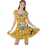 Adventure Time Cover Cap Sleeve Dress