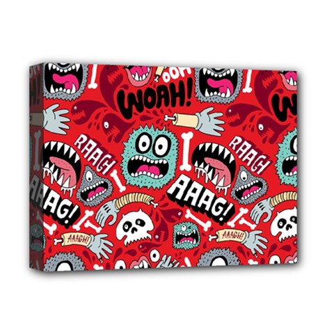 Agghh Pattern Deluxe Canvas 16  x 12  (Stretched)  from ArtsNow.com