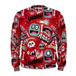 Agghh Pattern Men s Sweatshirt