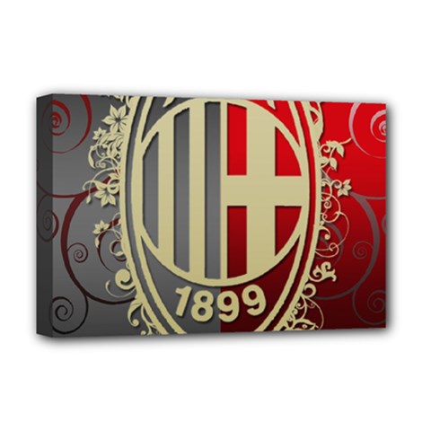Ac Milan Deluxe Canvas 18  x 12  (Stretched) from ArtsNow.com