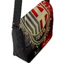 Flap Closure Messenger Bag (L) 