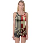 Ac Milan One Piece Boyleg Swimsuit