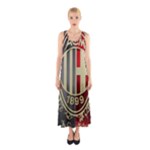 Ac Milan Full Print Maxi Dress