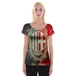 Ac Milan Women s Cap Sleeve Top