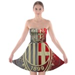 Ac Milan Strapless Bra Top Dress